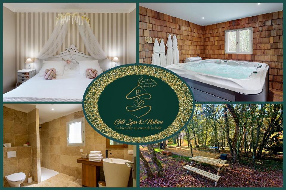 Gite Spa & Nature Saint-Chamassy Buitenkant foto